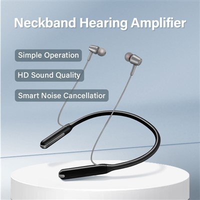 Audífono digital con banda para el cuello